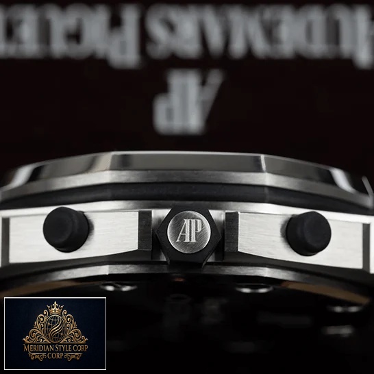 Audemars Piguet Royal Oak Steel Case Replica crown / push button