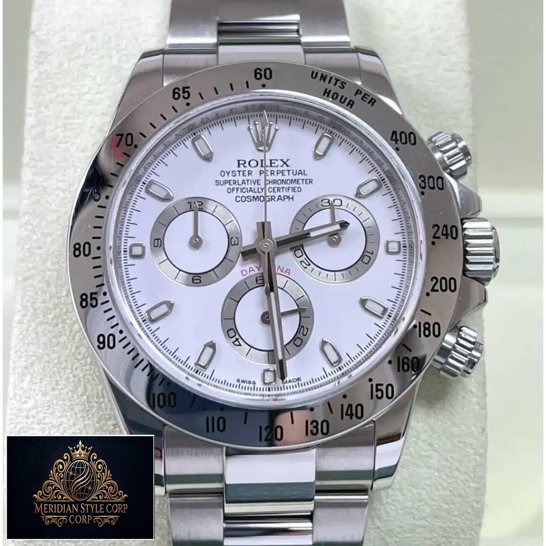 Rolex Daytona White Dial 116520 Replica