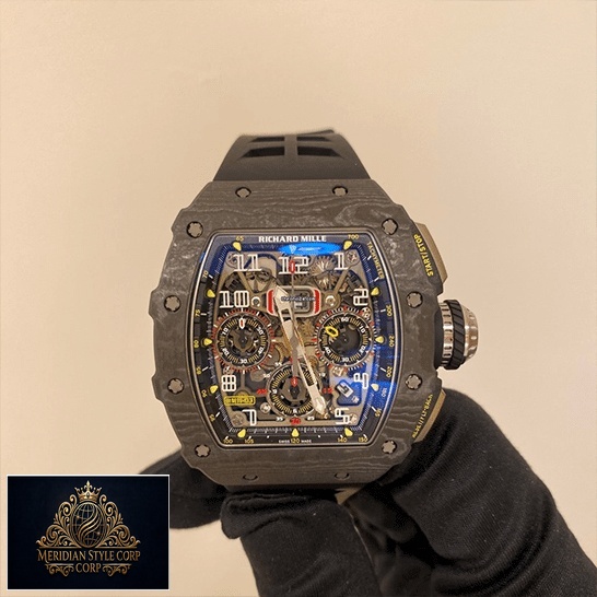 Richard Mille RM11-03 Automatic Winding Black Replica white background