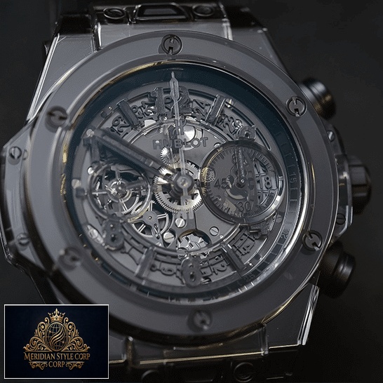 Hublot 411.JB_.4901.RT Big Bang Black Case Dial Bezel Replica front view