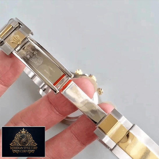 Rolex Daytona Cosmograph 116503 Stainless Steel & Yellow Gold Oyster Replica open Fold Clasp