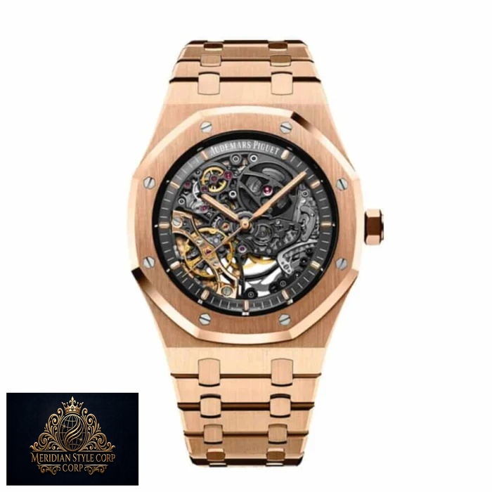 Audemars Piguet Royal Oak 15407ST.OO.1220ST.01 “Rose Gold” Master Replica 1:1 - Image 3