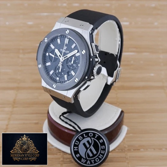 Hublot Big Bang Steel Ceramic Replica on the stand