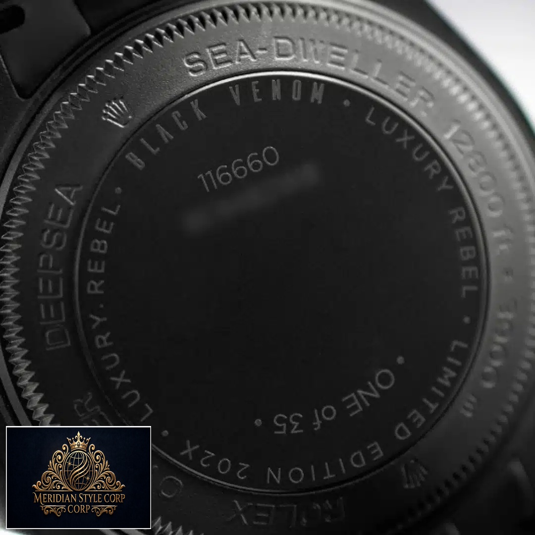 Rolex Deepsea Sea-Dweller Black Venom 116660 Black Case Replica