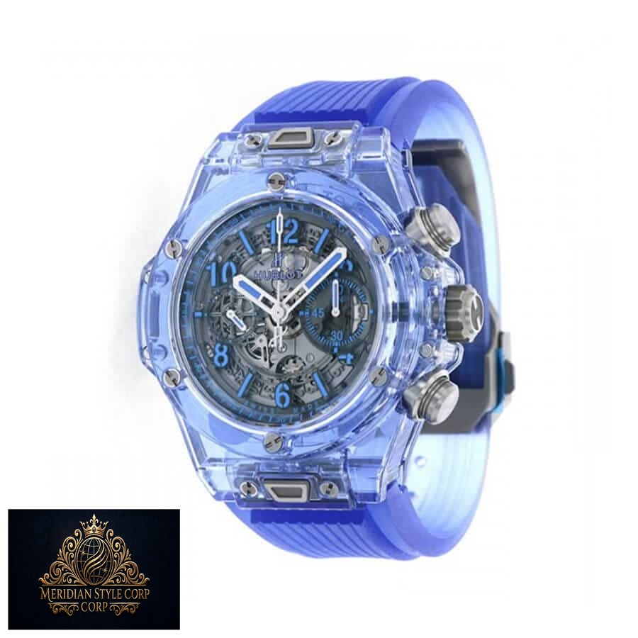 Hublot Big Bang Unico Blue Sapphire Flyback 411.JL.4809.RT Pro Clone 1:1 - Image 2