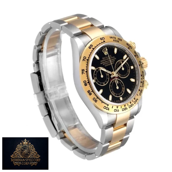 Rolex Daytona 116523 “Black Rolesor” Signature Replica 1:1 - Image 4