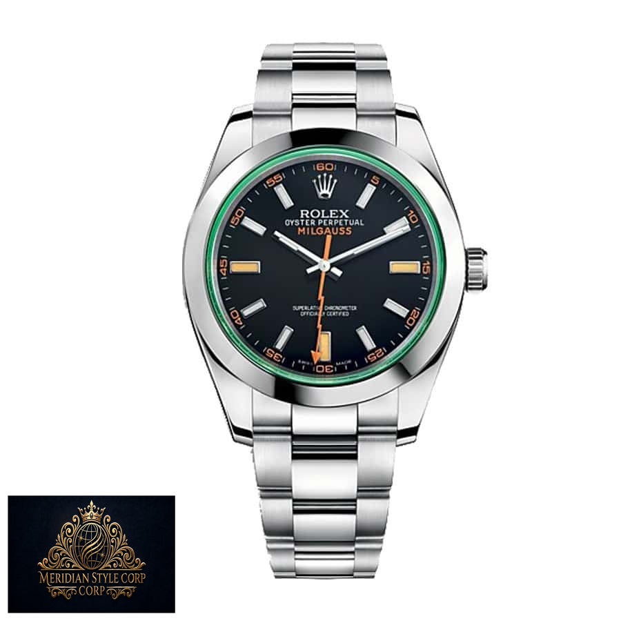 Rolex Milgauss 116400GV “Green Crystal” Exceptional Replica 1:1