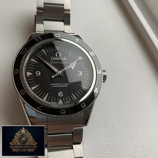 Omega Seamaster 233.32.41.21.01 Black Dial Oyster Replica white background