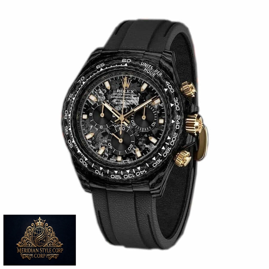 Rolex Cosmograph Daytona DIW “All Carbon Lemon Edition” Superior Replica - Image 2