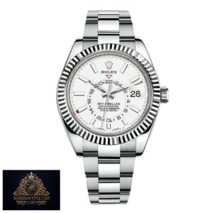 Rolex Sky-Dweller 326934 “White Dial” 1:1 Master Replica