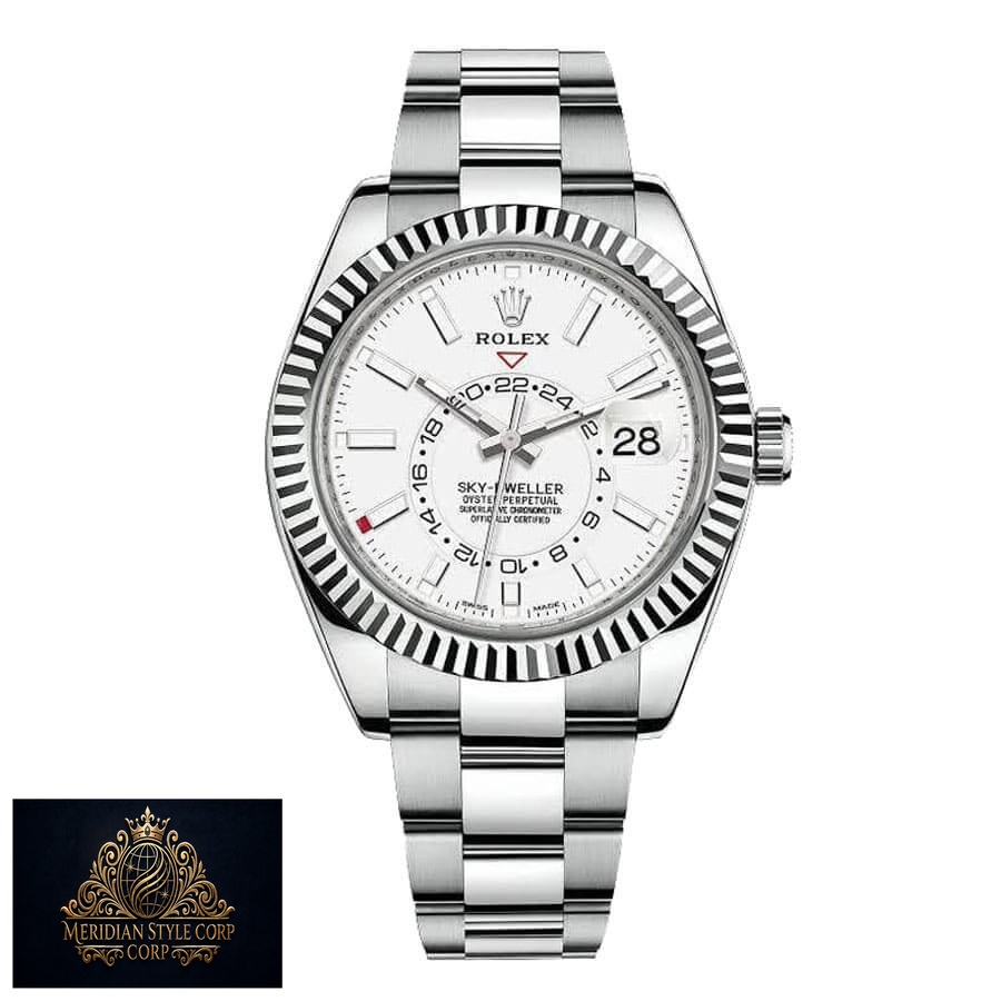 Rolex Sky-Dweller 326934 “White Dial” 1:1 Master Replica
