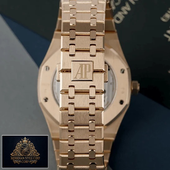 Audemars Piguet 26522OR.OO_.1220OR.01 Gold Stainless Steel Replica upside view