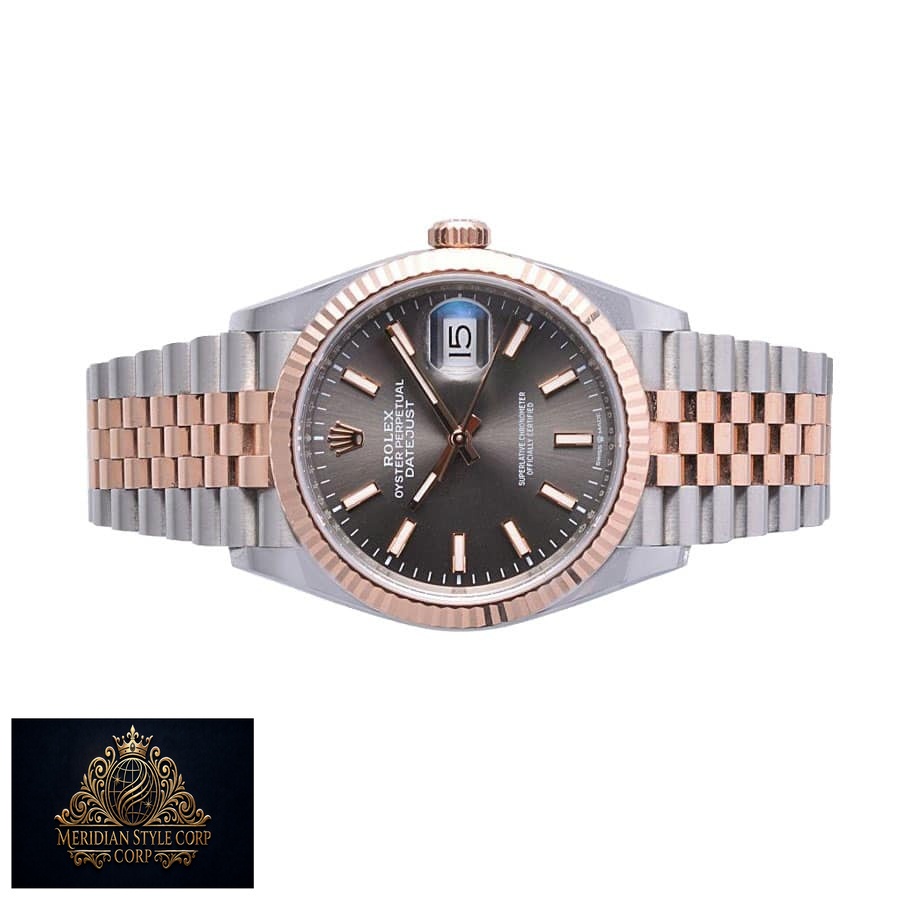 Rolex Datejust 126231 Two-Tone Fluted Bezel Detailed Replica - Image 3
