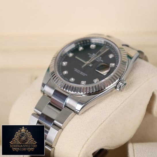 Rolex Datejust Right Side & oyster bracelet