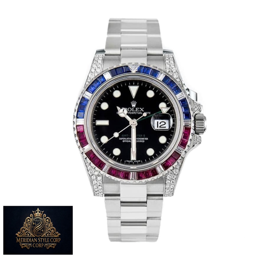 RolexGMT Master 116718LN “Diamond Bezel” Ultra Clone 1:1
