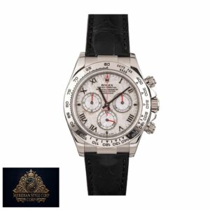 Rolex Daytona 116519 “White Roman Dial” First-Class Clone