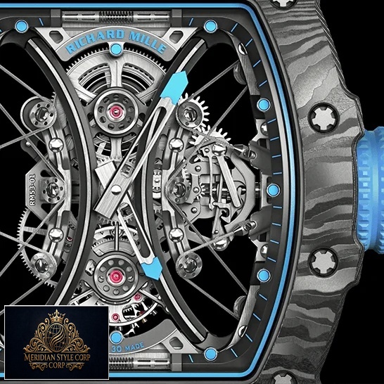 Richard Mille Tourbillion Pablo Mac Donough Replica blue