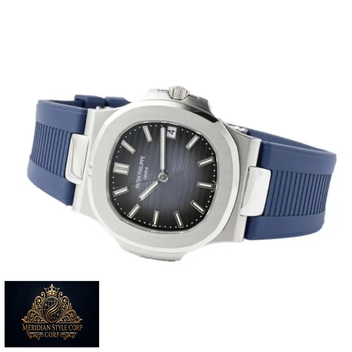 Patek Philippe – Aquanaut – Rubber Strap – Nautilus – Blue - Image 4