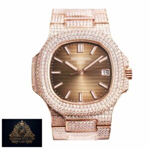 Patek Philippe Nautilus 5711 “Iced Out Diamonds” Authentic Replica Edition