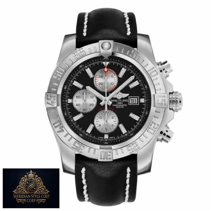 Breitling Super Avenger II A13371 “Black Dial” Exclusive Clone 1:1 - Image 3