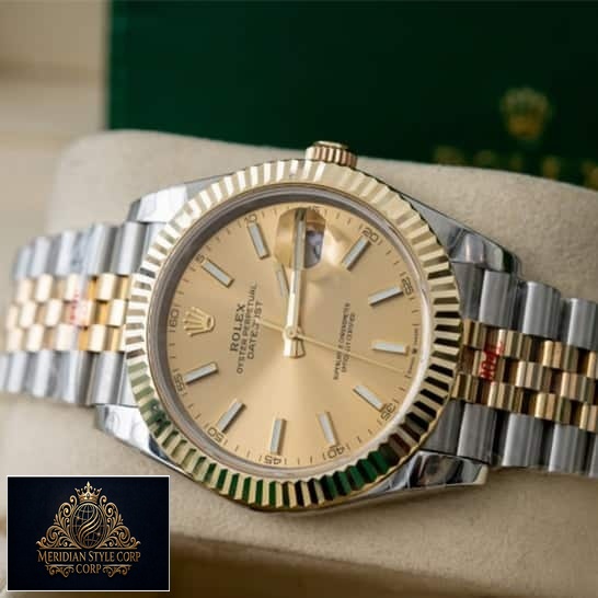 Rolex Datejust 116233 Yellow Gold Dial Two Tone Jubilee Replica