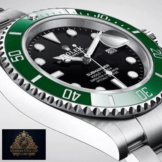 Rolex Submariner Date Kermit Black Dial 16610LV MK2 S.Steel Case Replica