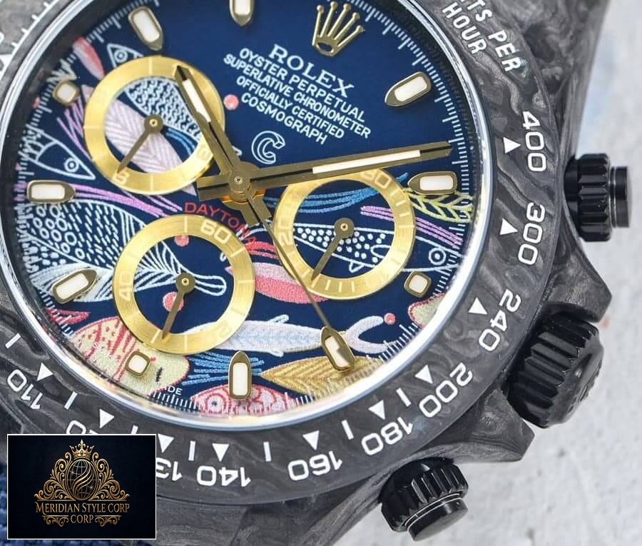 Rolex Daytona Color Fish Pattern Dial 2071401 Replica