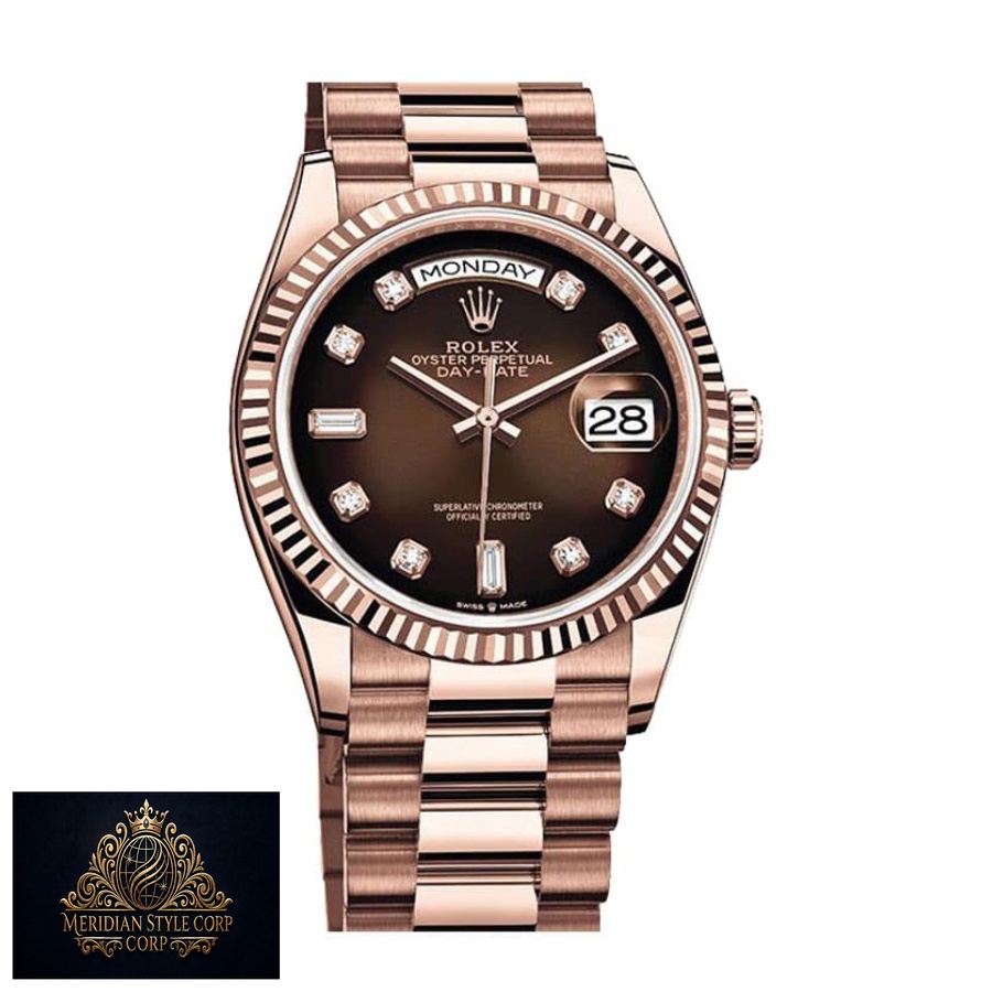 Rolex Day-Date 128235 “Brown Ombre Dial” Top Grade Clone 1:1 - Image 2