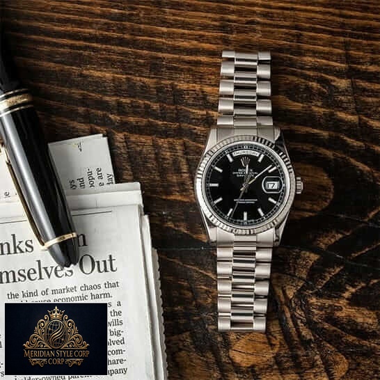 Rolex Day-Date 118239 Replica on the table
