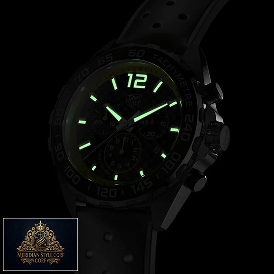 Tag Heuer Carrera Formula 1 Automatic Replica dial phosphor