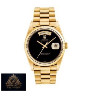 Rolex Day-Date 18038 “Onyx Dial” Authentic Replica Edition