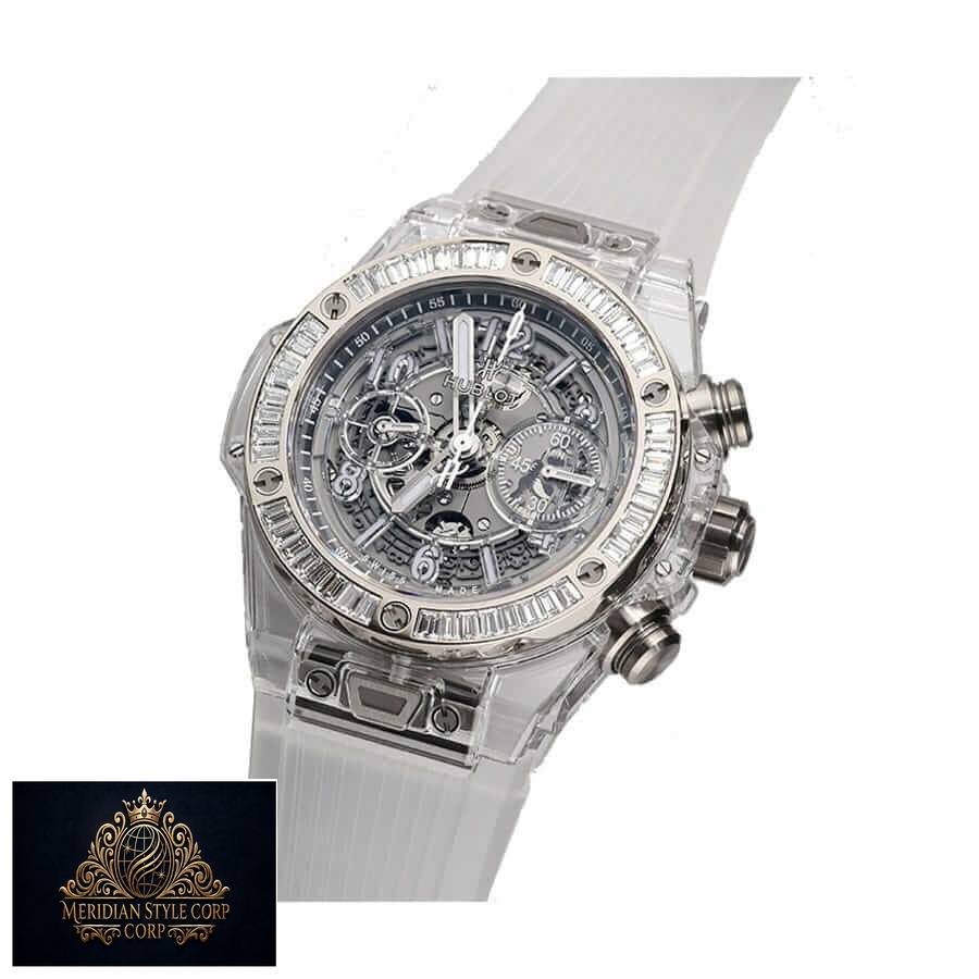 Hublot Big Bang Unico Sapphire Diamond 411.JX.4802.RT.1904 Luxury Clone Quality - Image 2