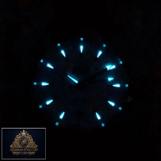 Omega Seamaster 220.22.41.21.02.001 Replica dial phosphor
