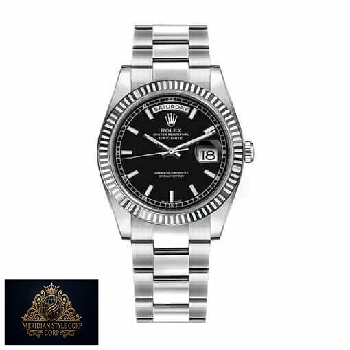 Rolex Day-Date 228238 “Yellow Gold Fluted Bezel” Detailed Replica