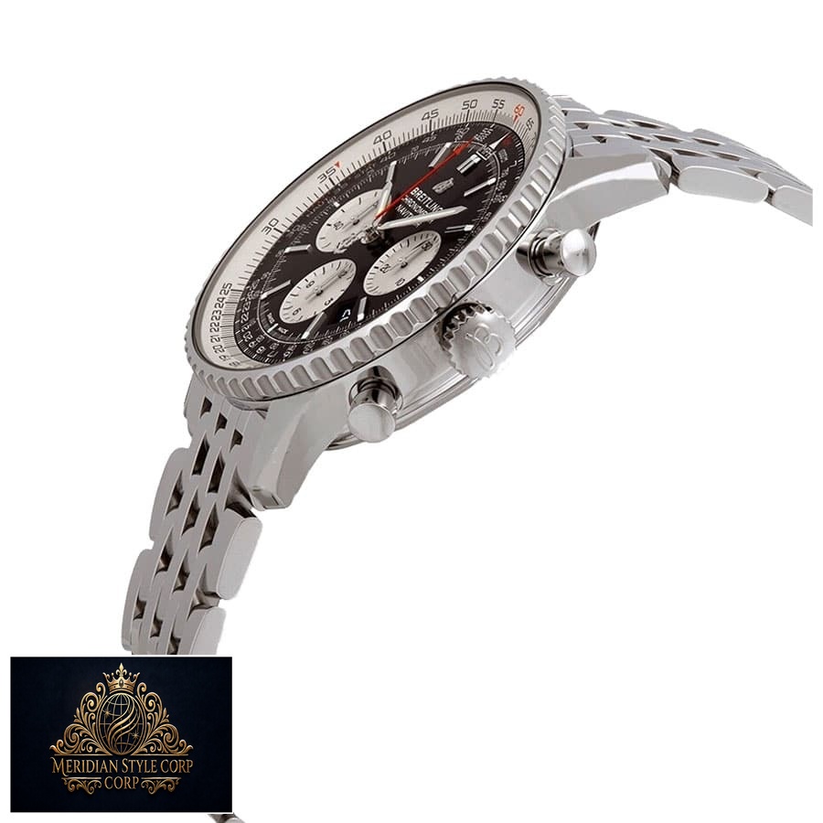 Breitling Navitimer B01 Chronograph AB0121211B1A1 “Black Dial” Premium Duplicate Edition - Image 4
