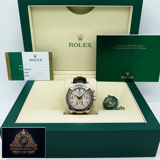 Rolex Cosmograph Daytona 116515LN-0003 Replica in the Rolex Box & Guarantee Card