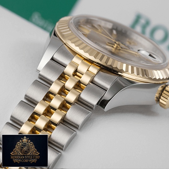 Rolex 126333 Yellow Gold Jubilee Bracelet Replica in the rolex box