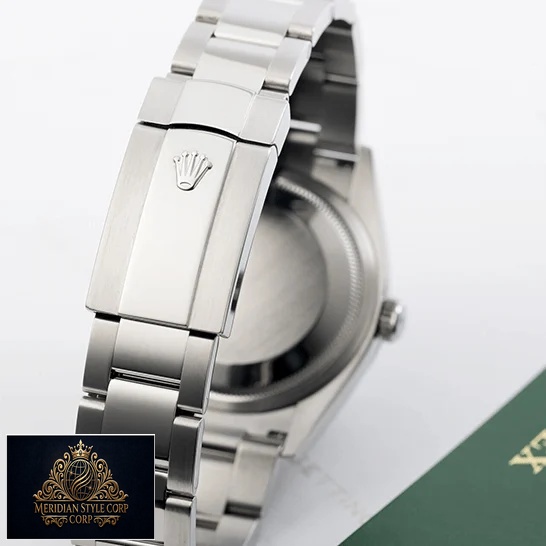 Rolex Datejust 115200-0004 Steel Silver Replica stainless steel clasp
