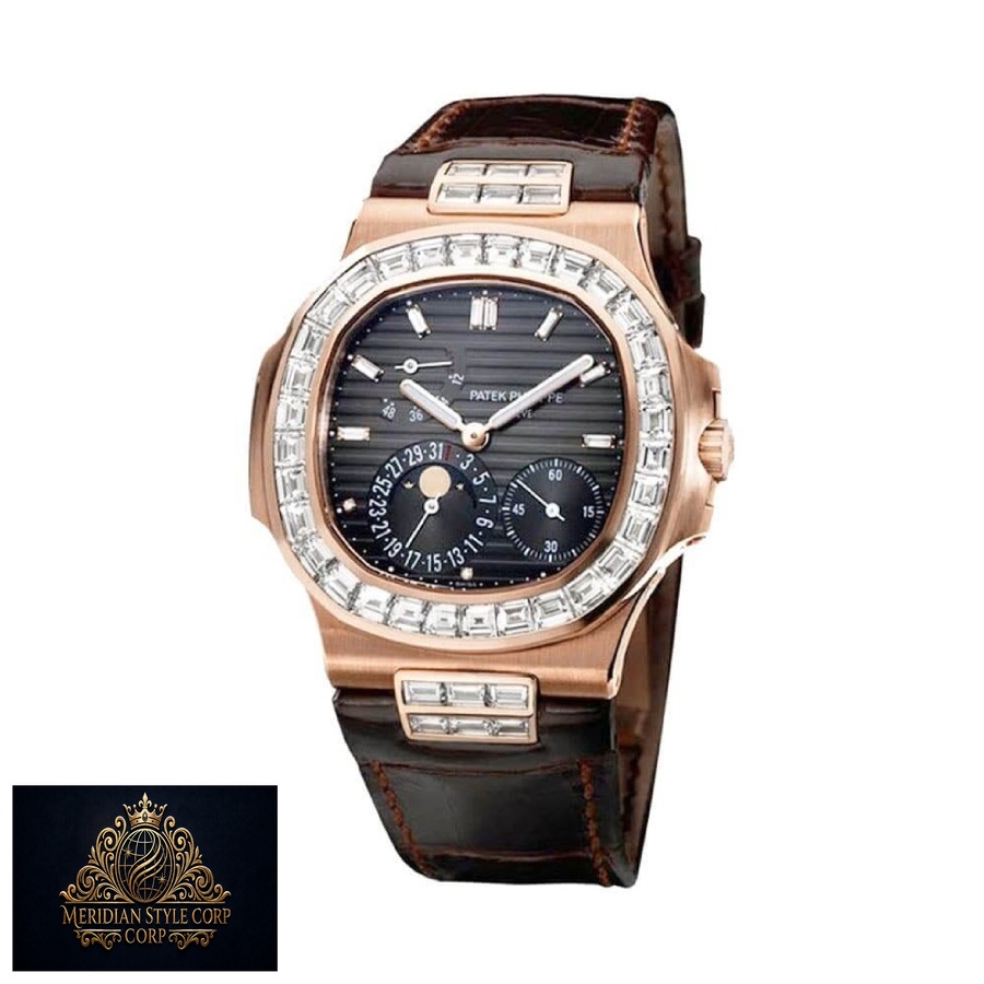 Patek Philippe Nautilus 5724 “Baguette Diamonds” 1:1 Clone Edition - Image 2