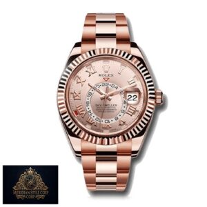 Rolex Sky-Dweller 326935 “Everose Gold” Deluxe Copy Quality