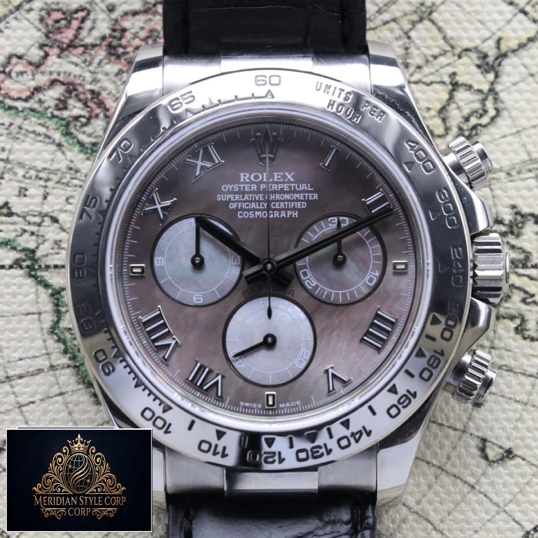 Rolex Daytona Mother Of Pearl Roman Dial 116508 Swiss Super Clone Rolex Daytona 116519 Mother of Pearl Dial Romen Numerial Replica Rome