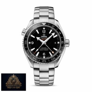 Omega Seamaster Planet Ocean Co-Axial 232.30.44.22.01.001 “Deep Black” Deluxe Replica Edition