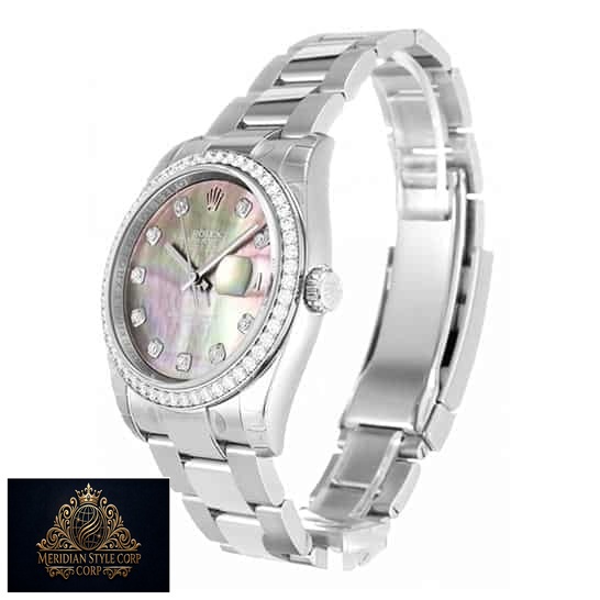 Rolex Datejust 116244 Gem-Set Bezel Replica