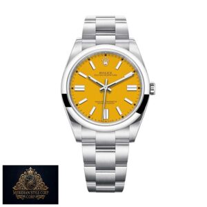 Rolex Oyster Perpetual 124300 “Orange Dial” Deluxe Clone 1:1