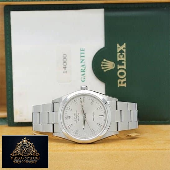 Rolex Air King 5500 Replica & Guarantee Card
