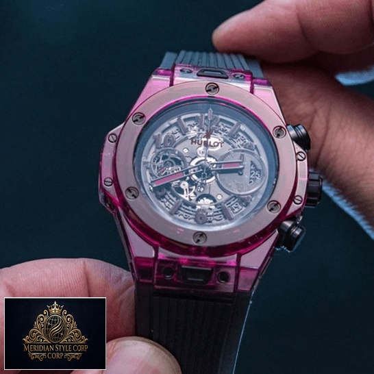 Hublot Big Bang 411.JR_.4901.RT Red Univo Sapphire Replica on the hand
