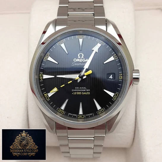 Omega Seamaster Black Dial 231.10.42.21.01.002 Replica in the box