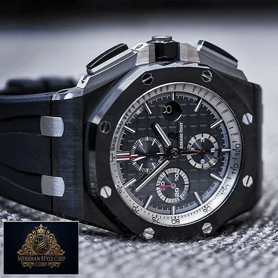 Audemars Piguet 26402CE.OO_.A002CA.01 Black Dial Replica Crown / Push Button