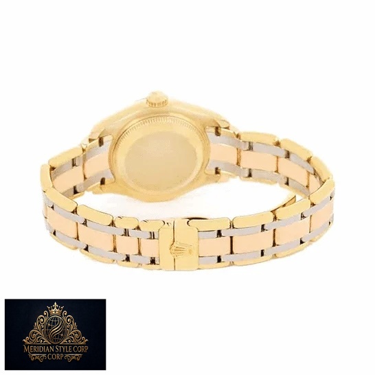Rolex Tridor Pearlmaster 80298 Stainless Steel Yellow Gold & White Gold Bracelet Replica