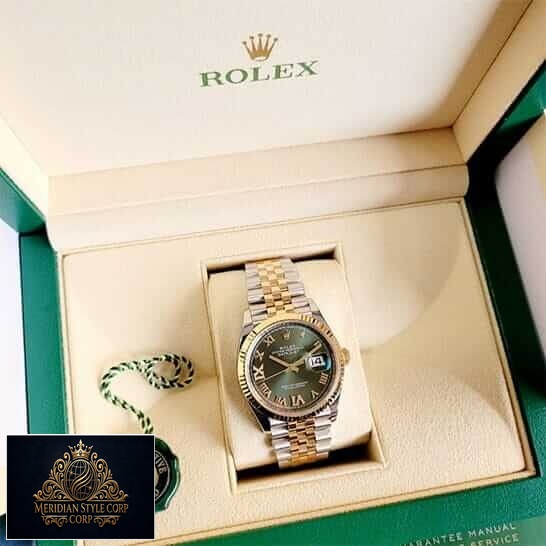 Rolex Gold 126283RBR Replica stainless steel jubilee bracelet and in a rolex box